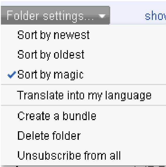 Sort by Magic Feature