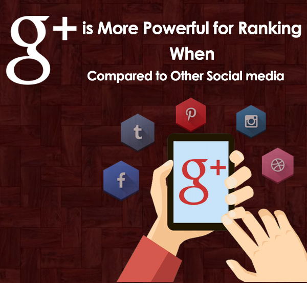 Why G+ is More Powerful for Ranking When Compared to Other Social Media Sites